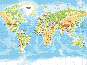 Image World map